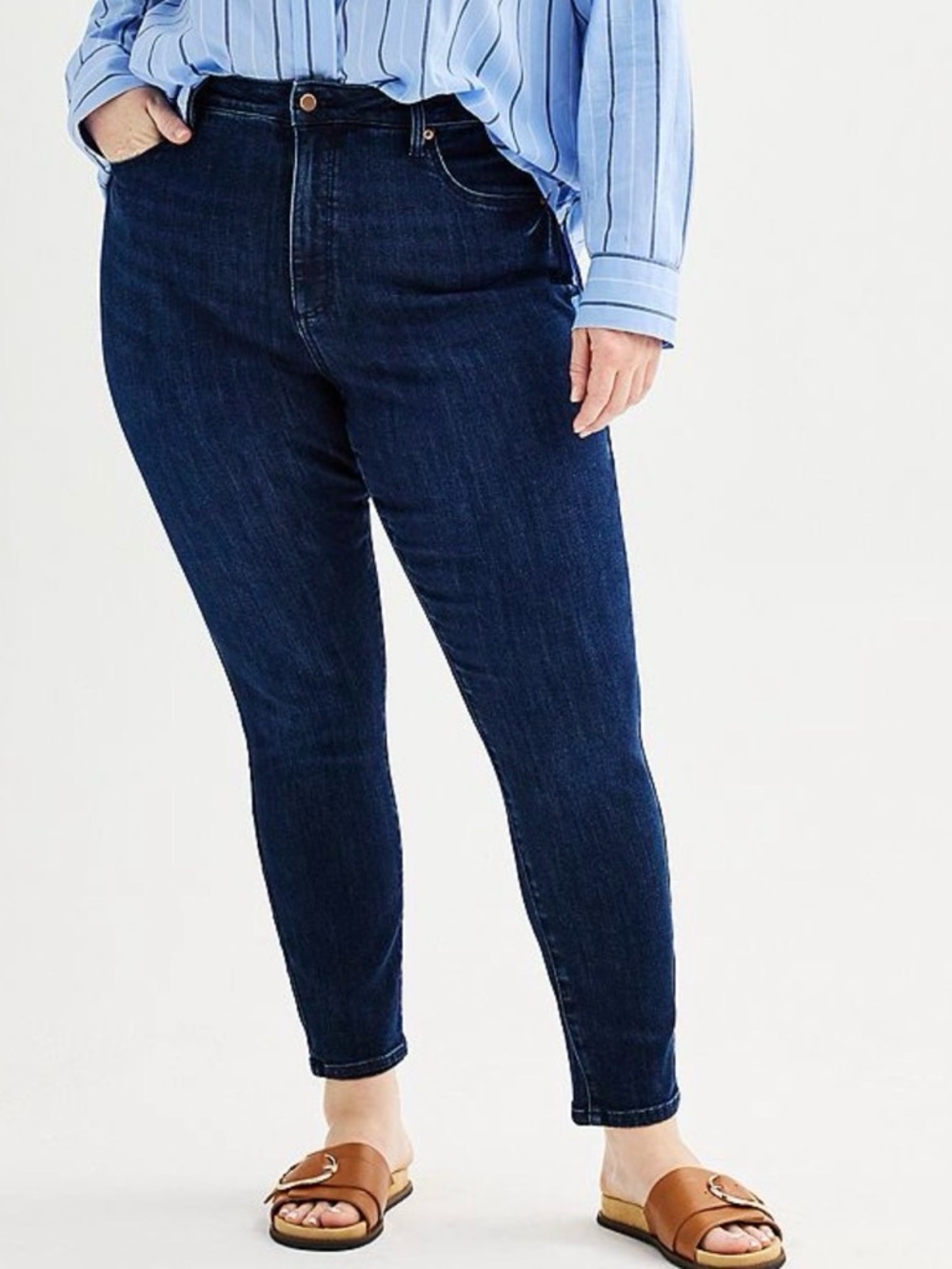 Sonoma Women's Dark Wash Skinny Jeans